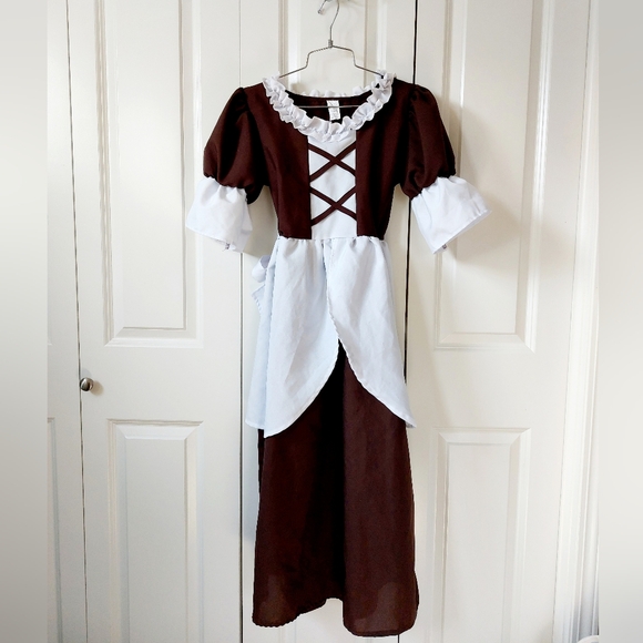 Other - Thanksgiving Costume‎ Colonial Pilgrim Dress size youth large Halloween Theater